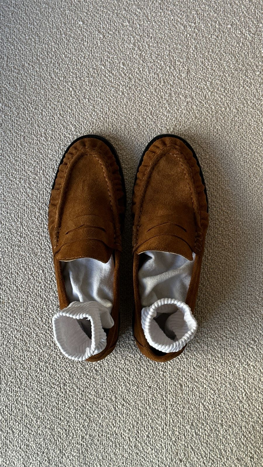 Le Loafer Suede Penny Loafer in 100% Genuine Suede