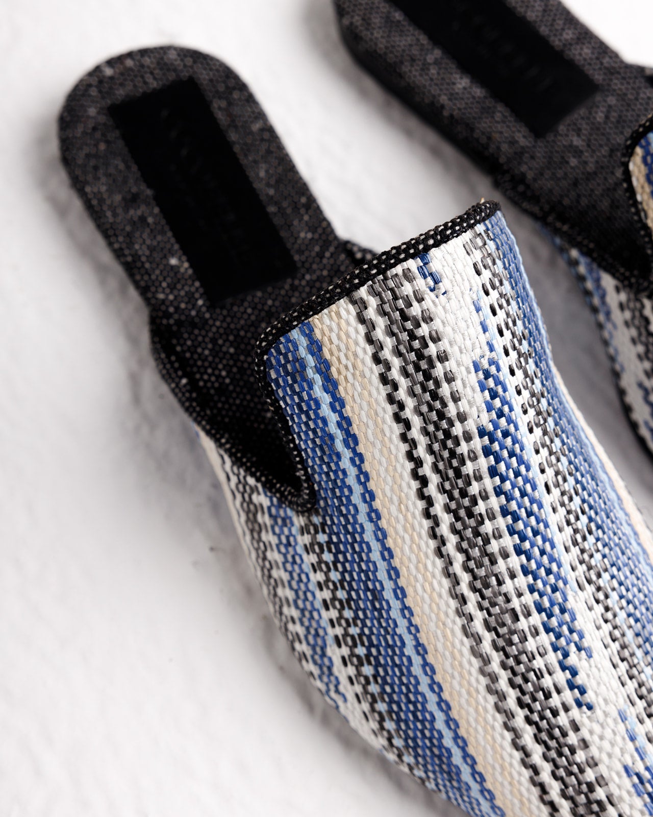 Donna Mules in Aztec Blue