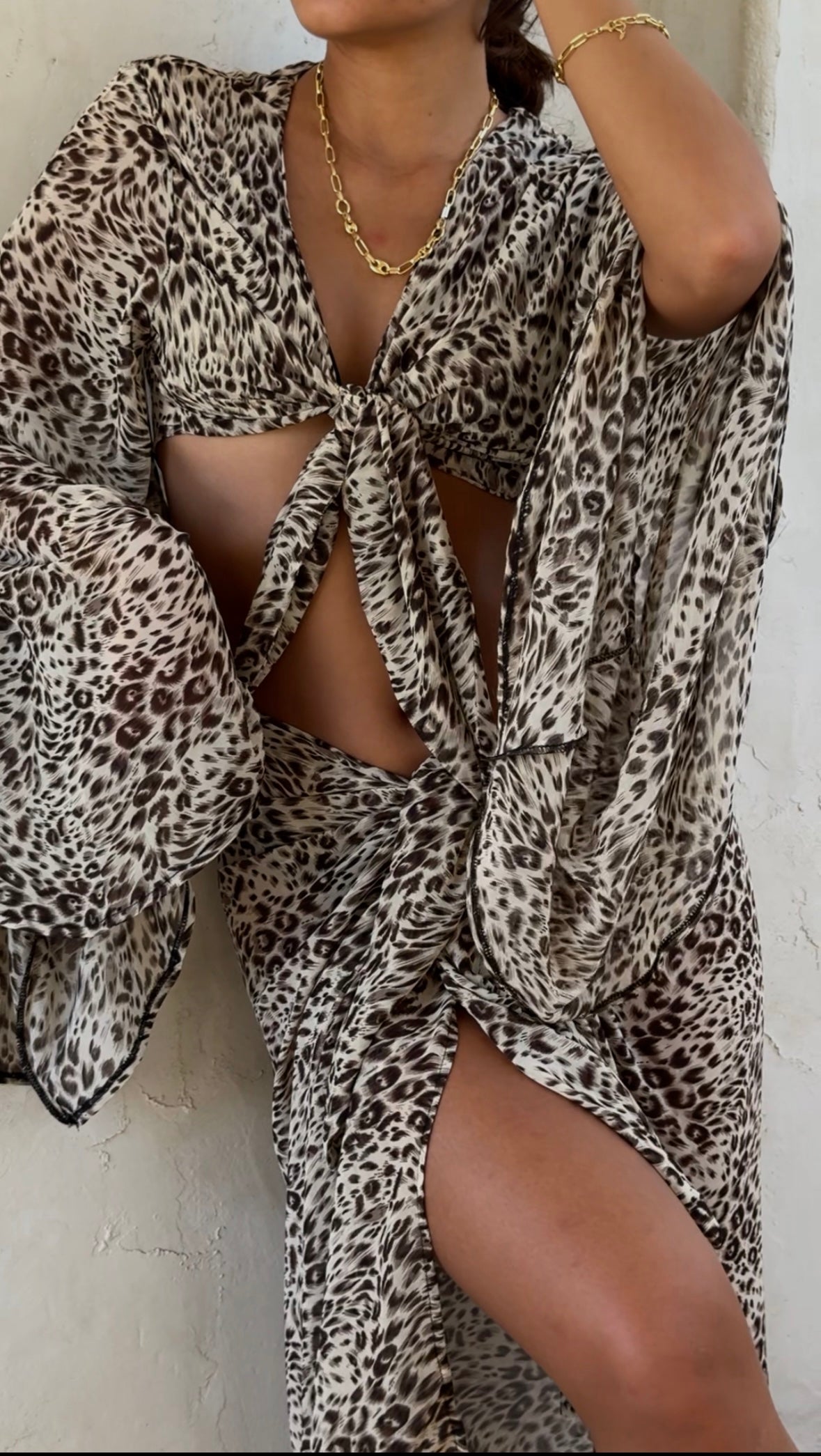 The Rio Set in Cheetah (2 Pieces)