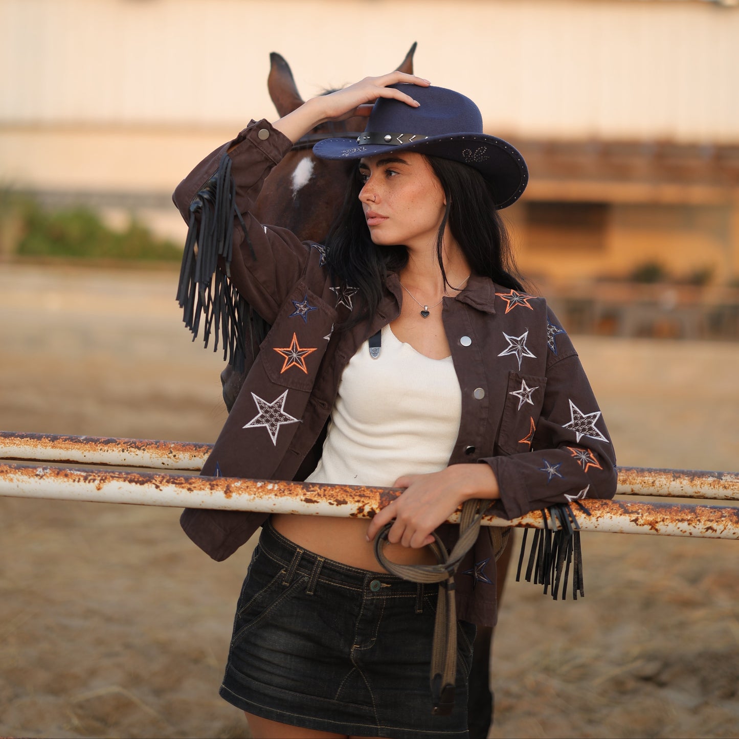 CowBoy Hat in Navy