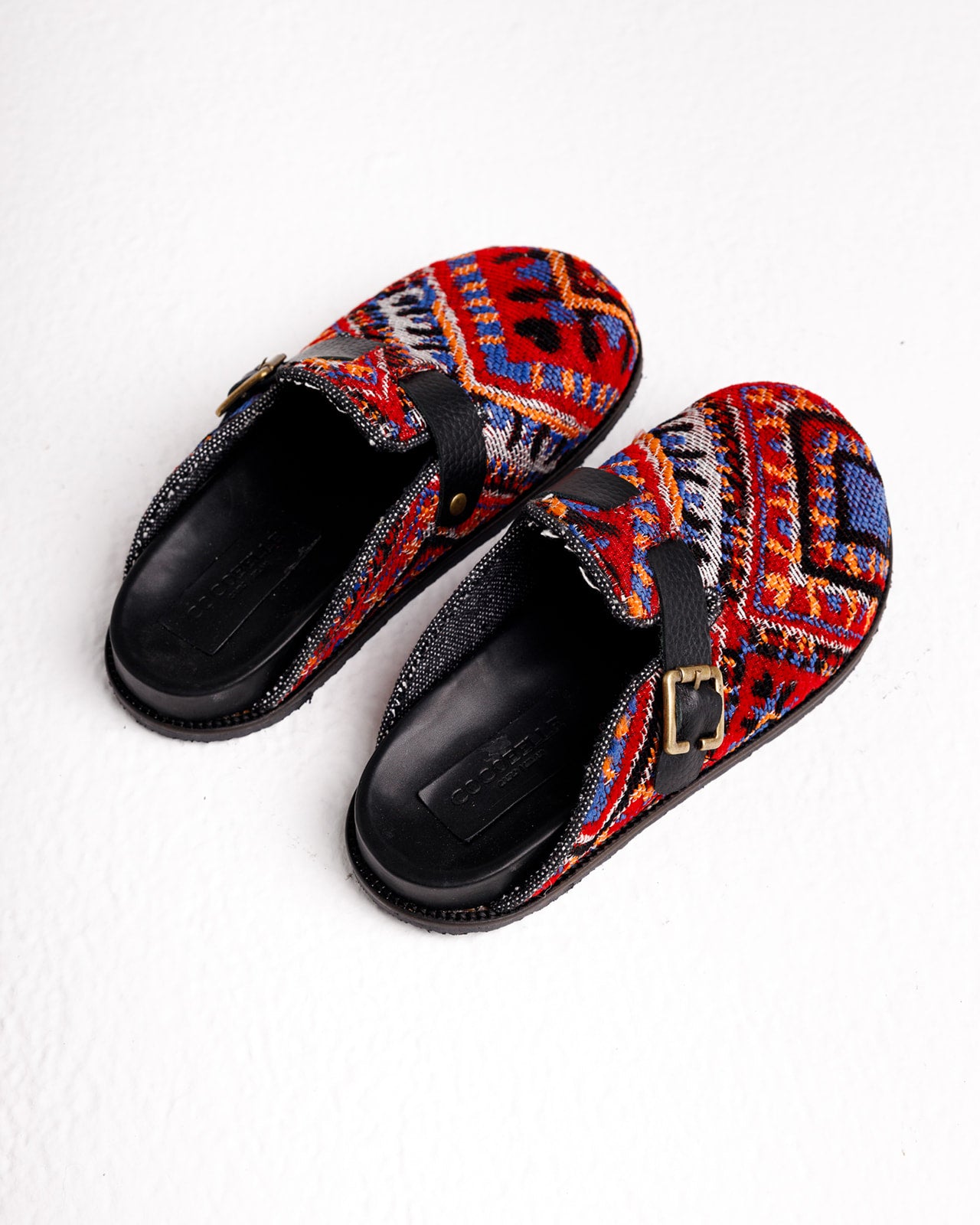 Milah in Red Tribal Kiliim