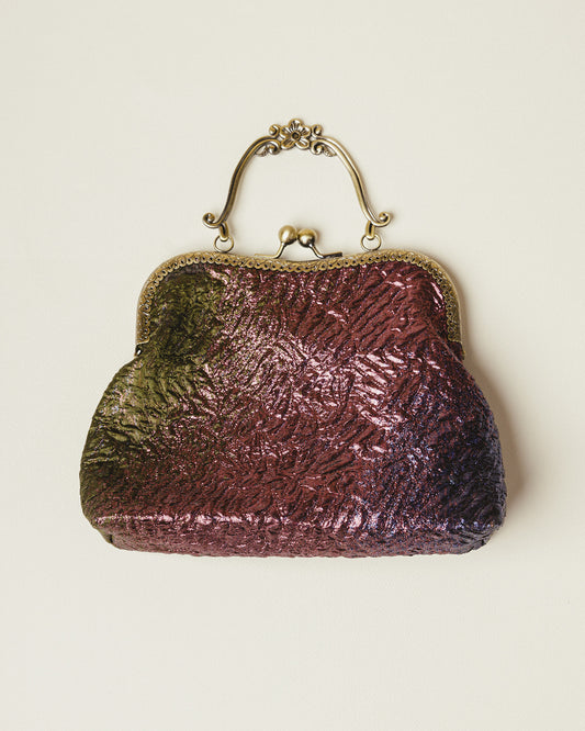 “Ombré” French-Brocade Kisslock Bag