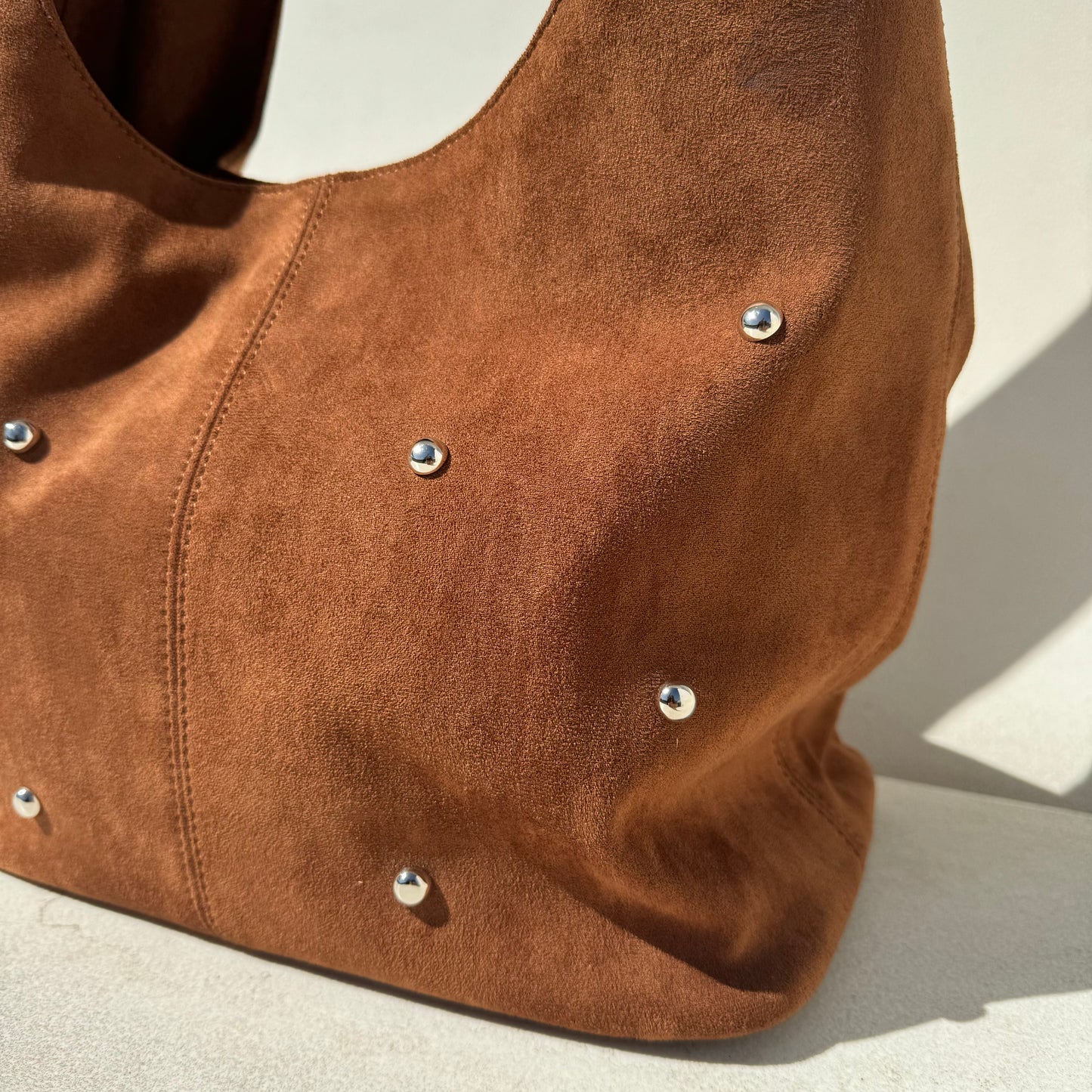 Serena Hobo Bag in Brown