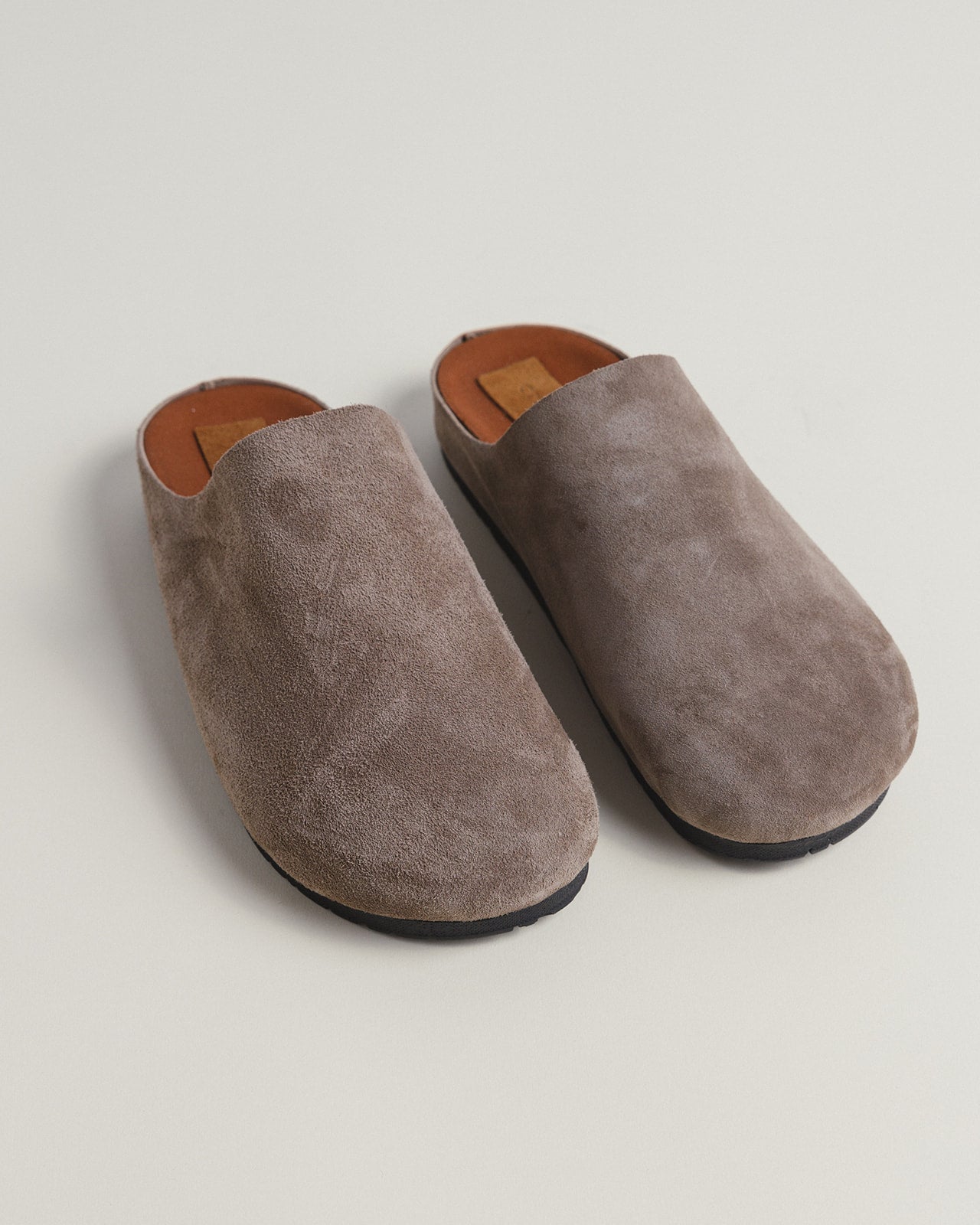 Hugo Grey Italian Suede clogs