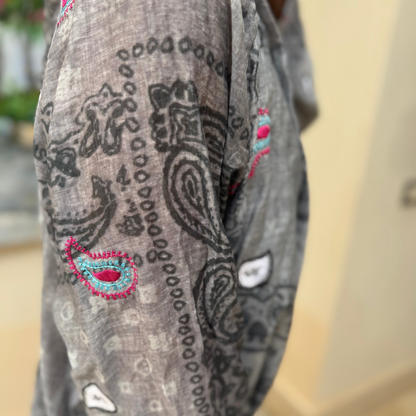 Bandana Grey Shirt