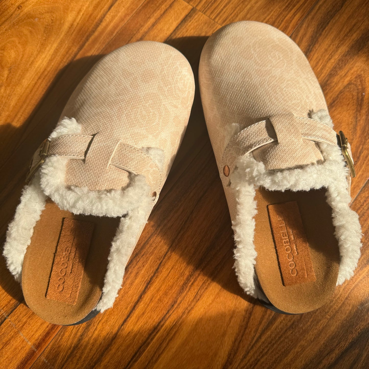 Milah in Creamy Floral and Shearling