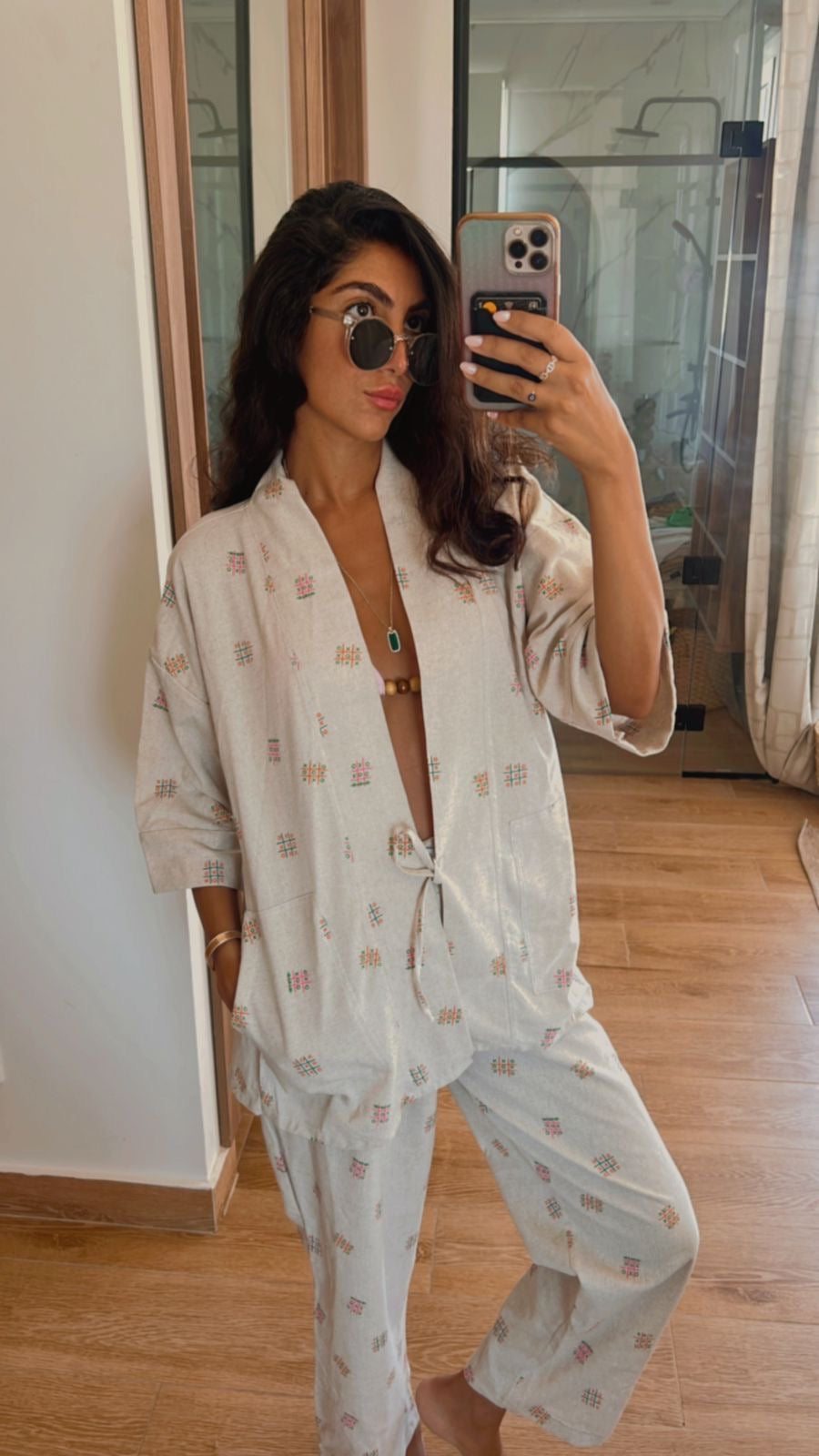 XO-XO Linen It-Girl Set (2 Pieces)