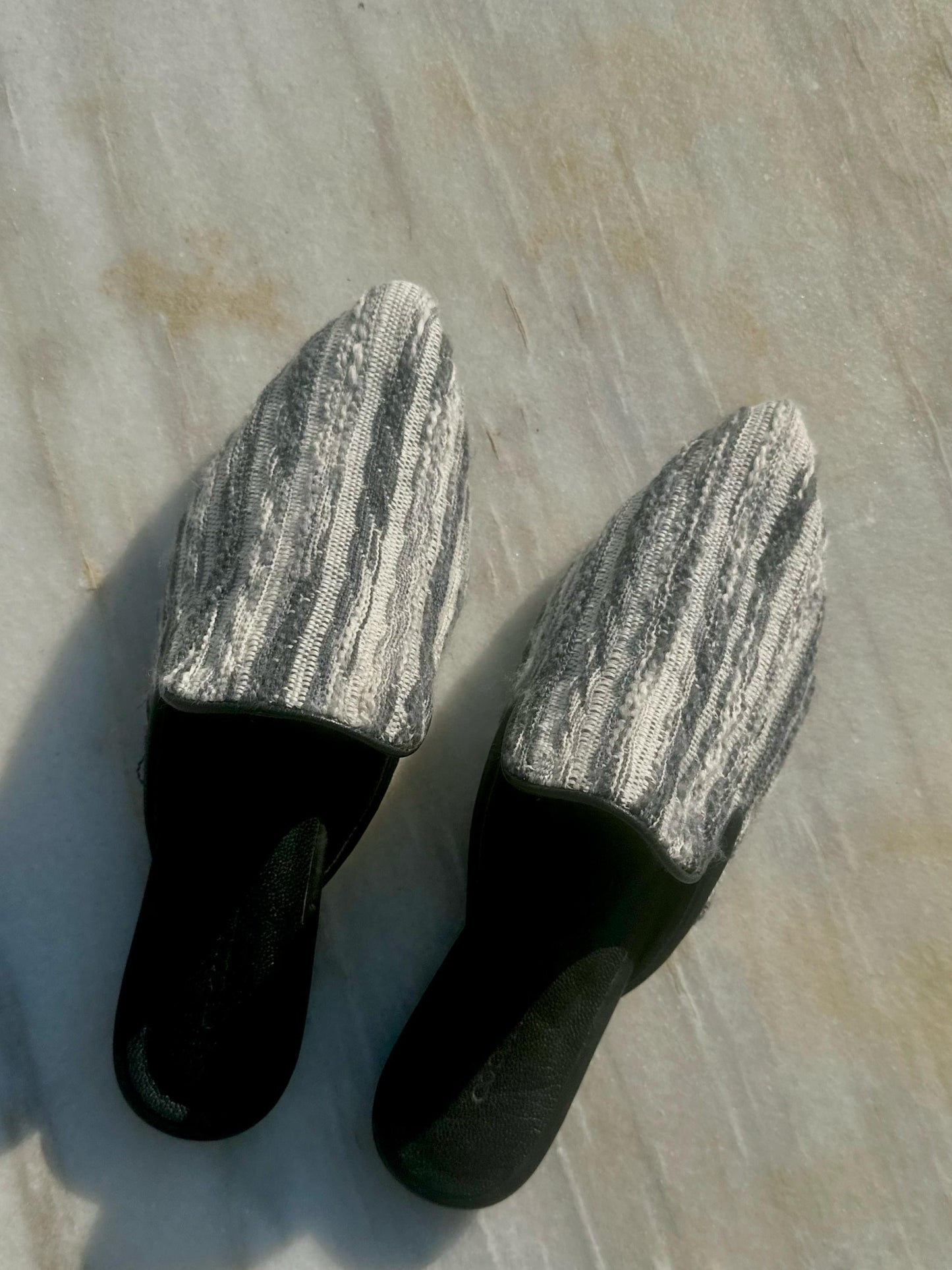 Donna Mules in Tulum Grey (Final Sale)