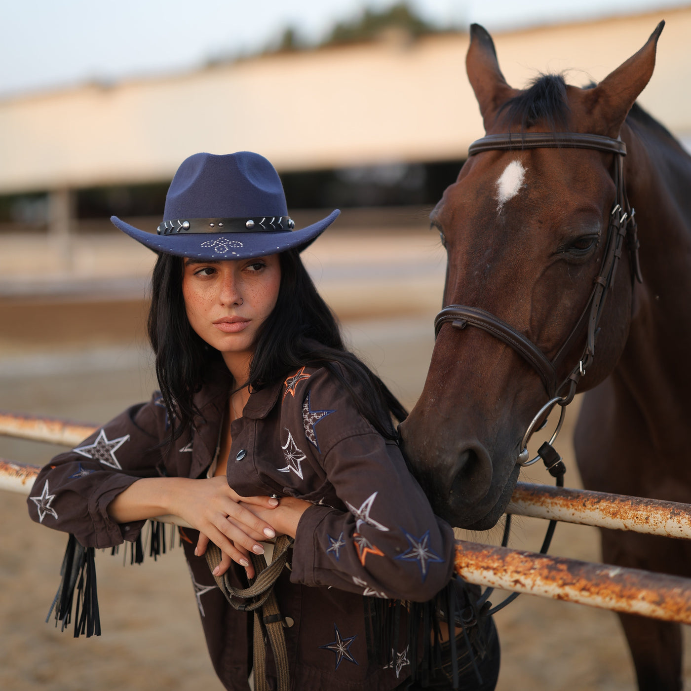 CowBoy Hat in Navy