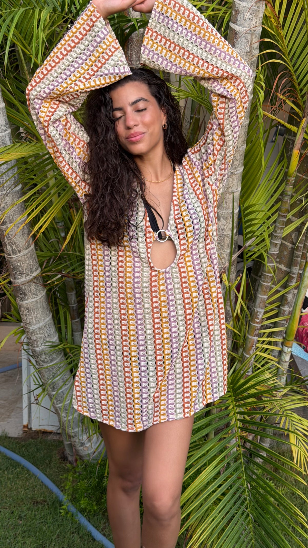 Salina’s beach-dress in Pastel