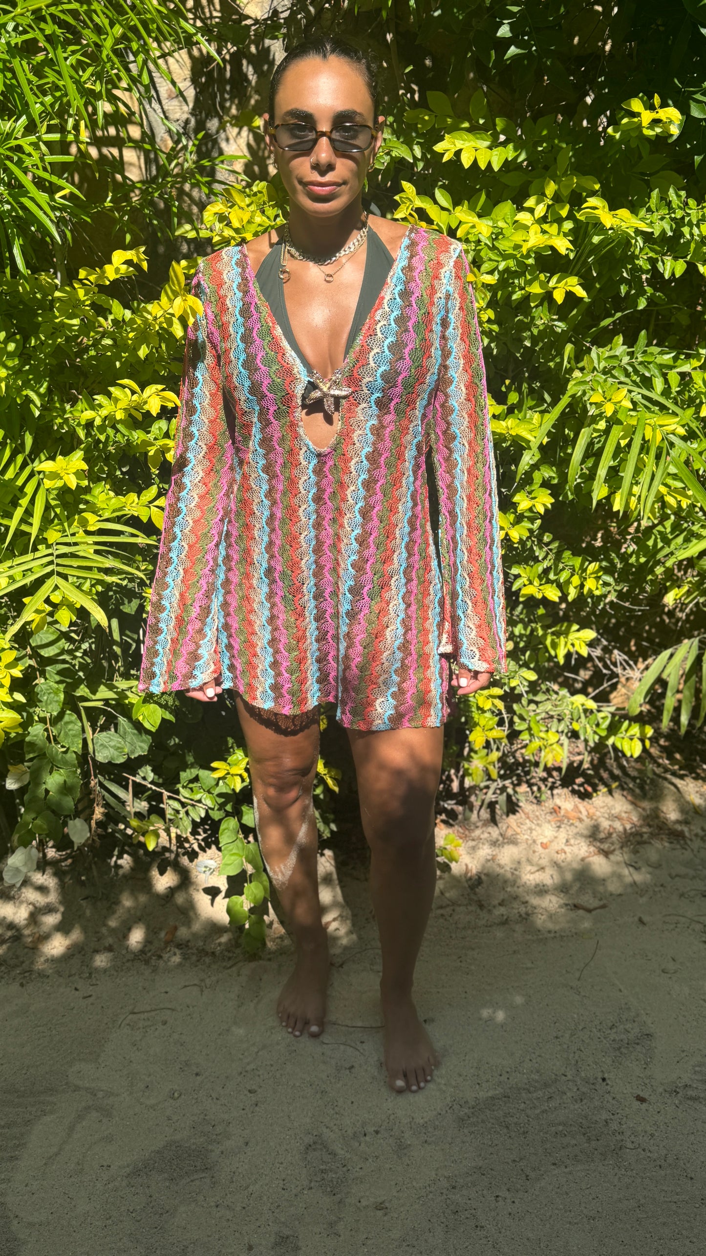 Salina’s Beachdress in St.Kitts weave (Final Sale)