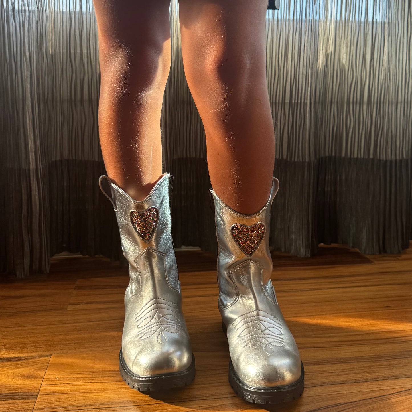 Cosmic Silver Wild West Boot (Girls)