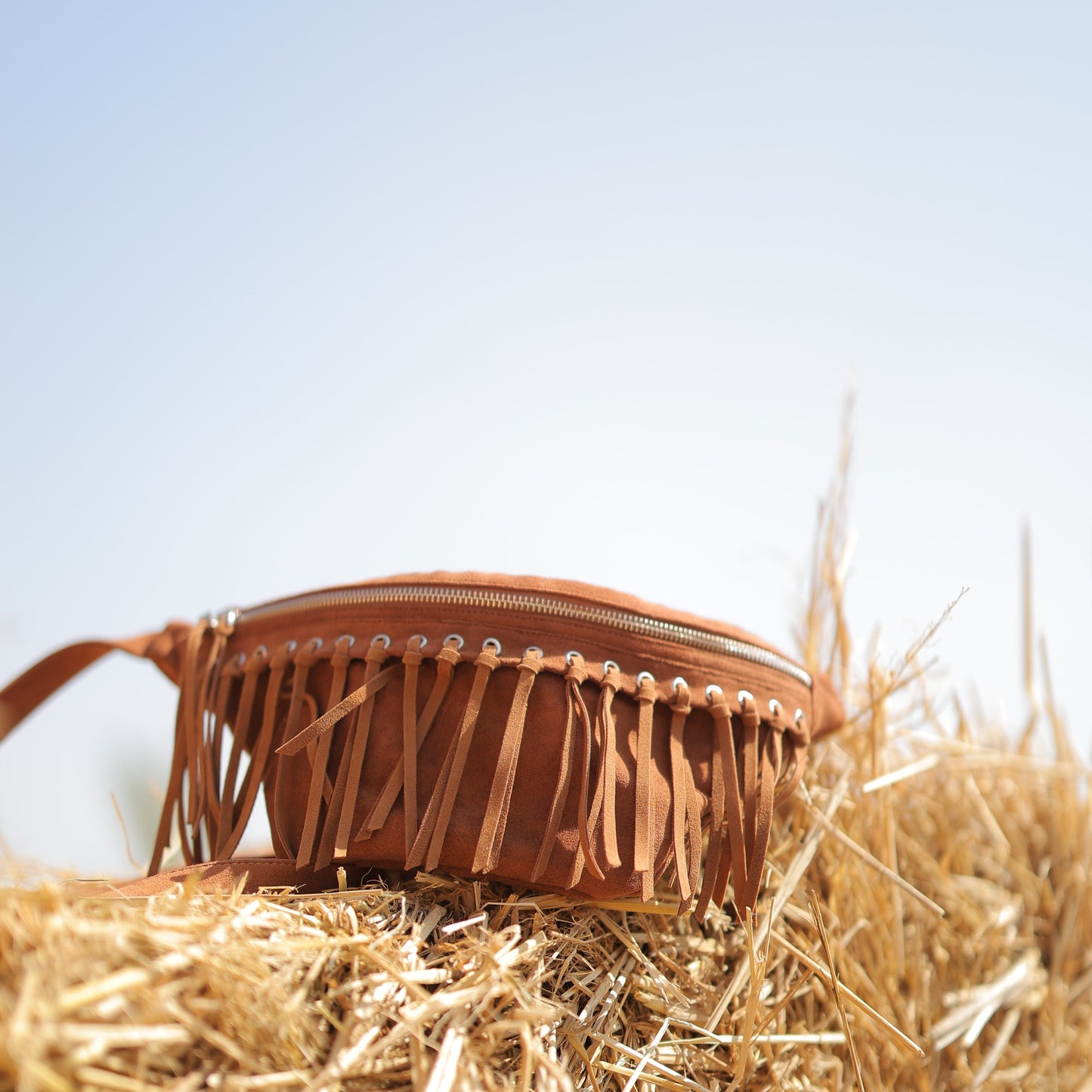 The Fanny bag in Fringe Suede