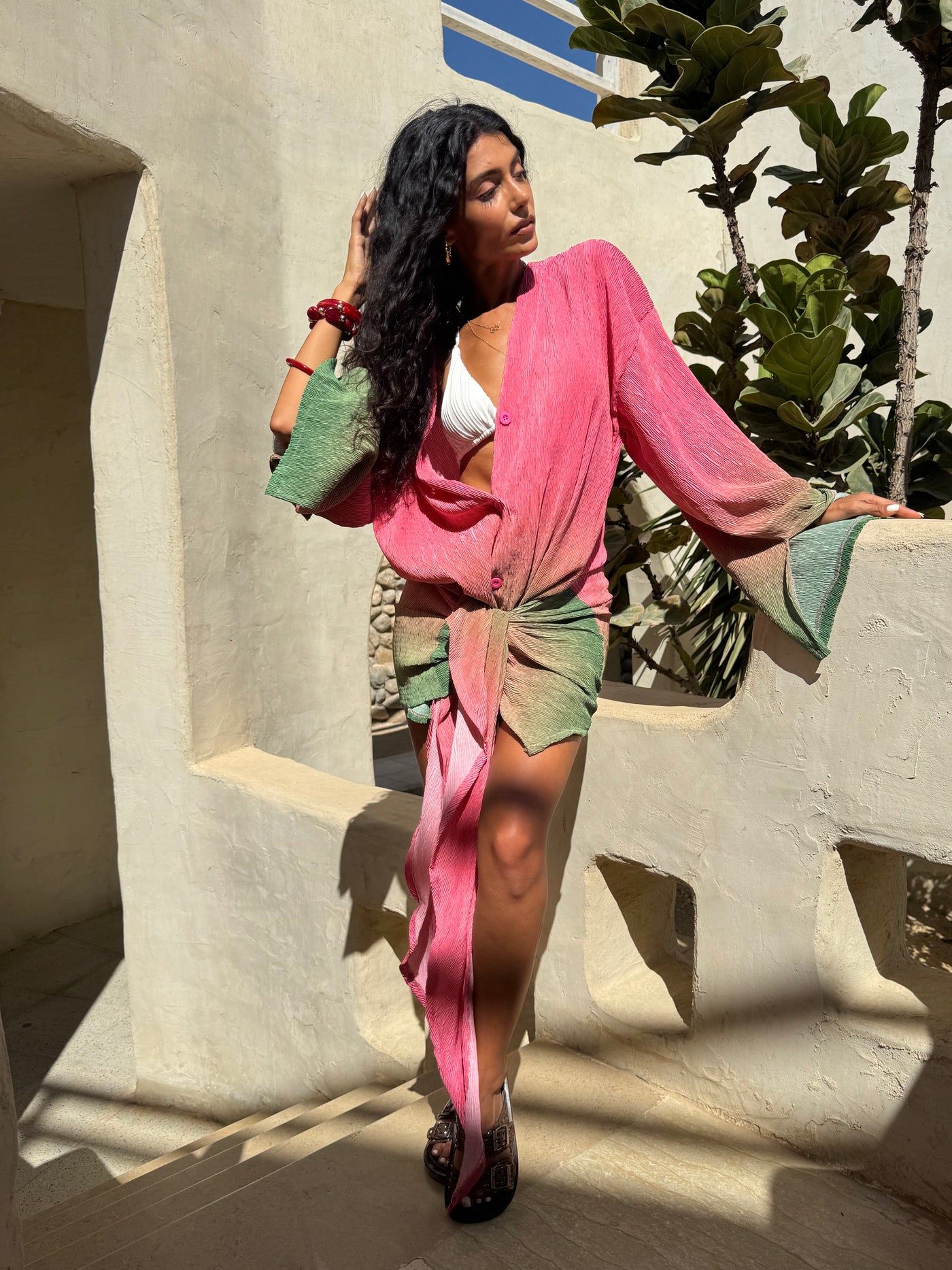 Soraya in Berry Lime Ombrés