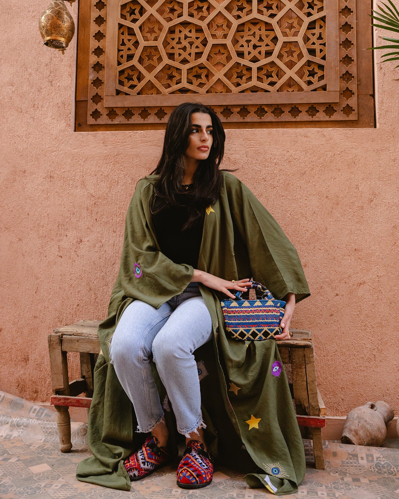 The Mini in Blue Kiliim