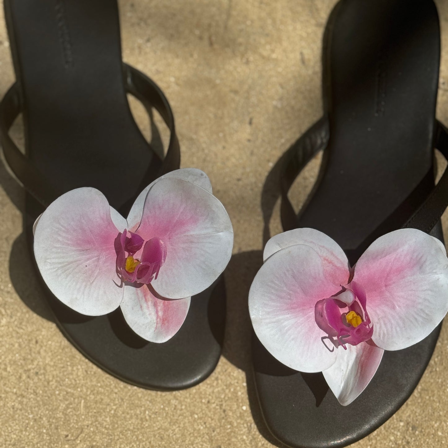 Inez Slipper in Orchid Flower (Final Sale)