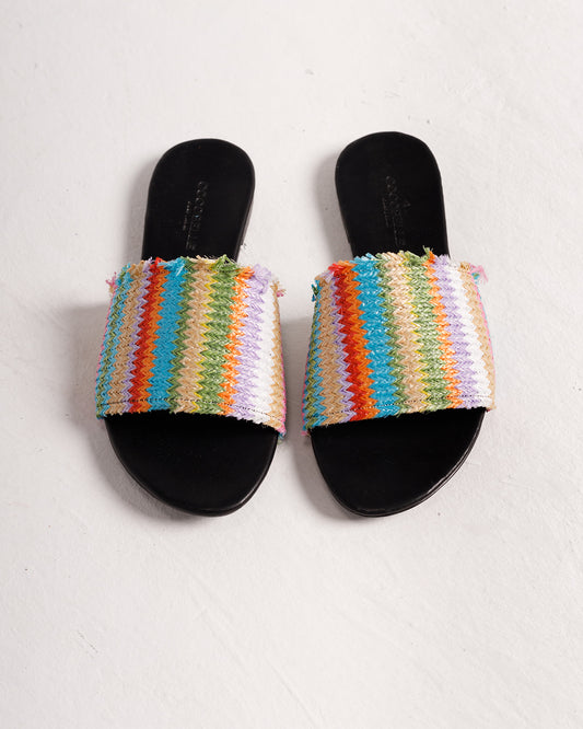 Iris in Candy Chevron (Final Sale)