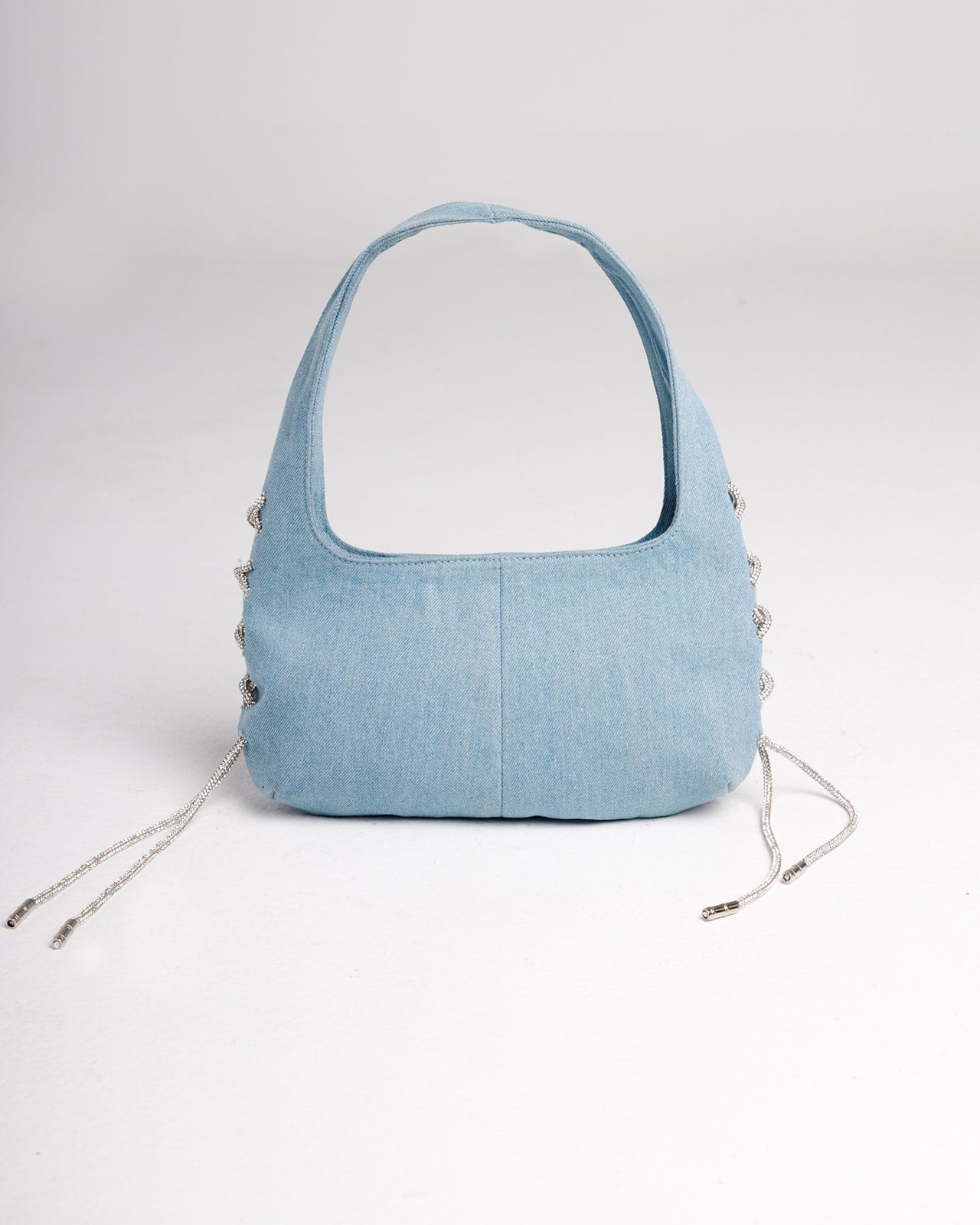 Abby Diamanté bag in Denim