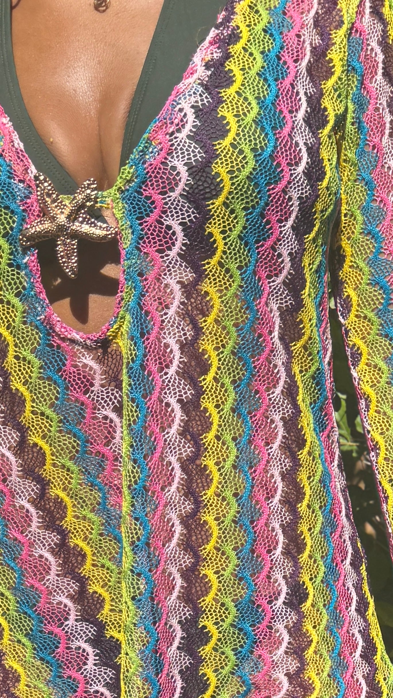 Salina’s Beachdress in Candy Weave