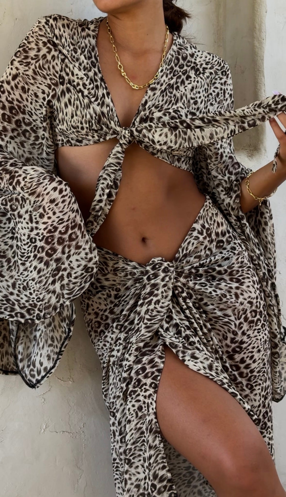 The Rio Set in Cheetah (2 Pieces)