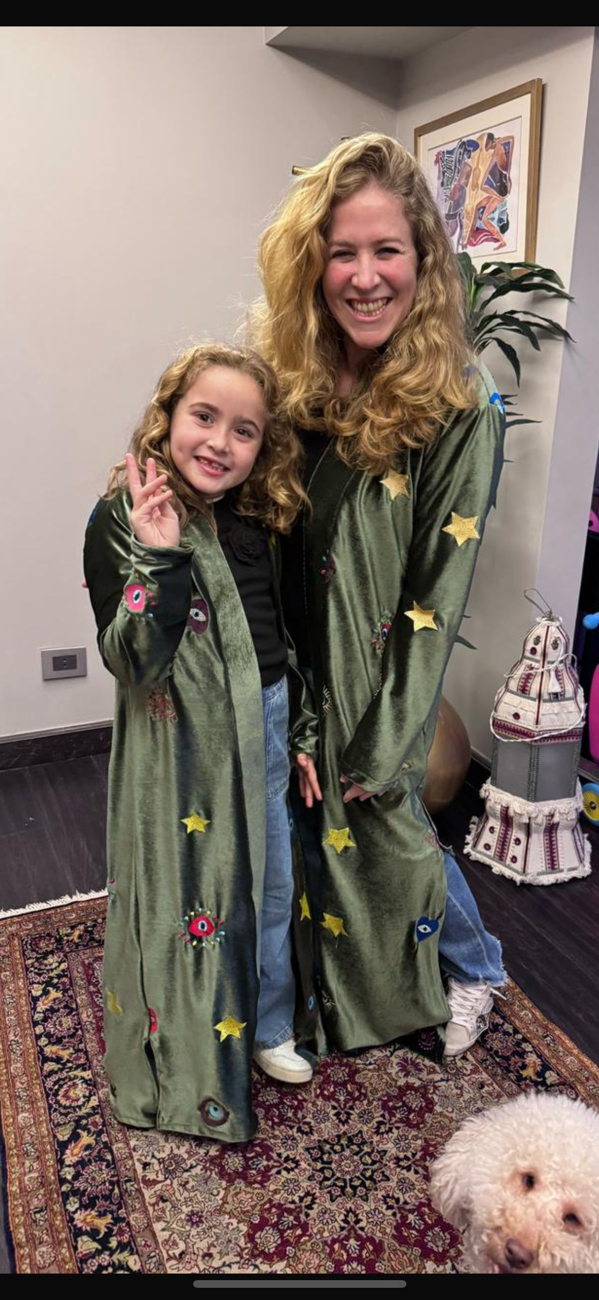 All-Eyes-On-You “mini” Kaftan