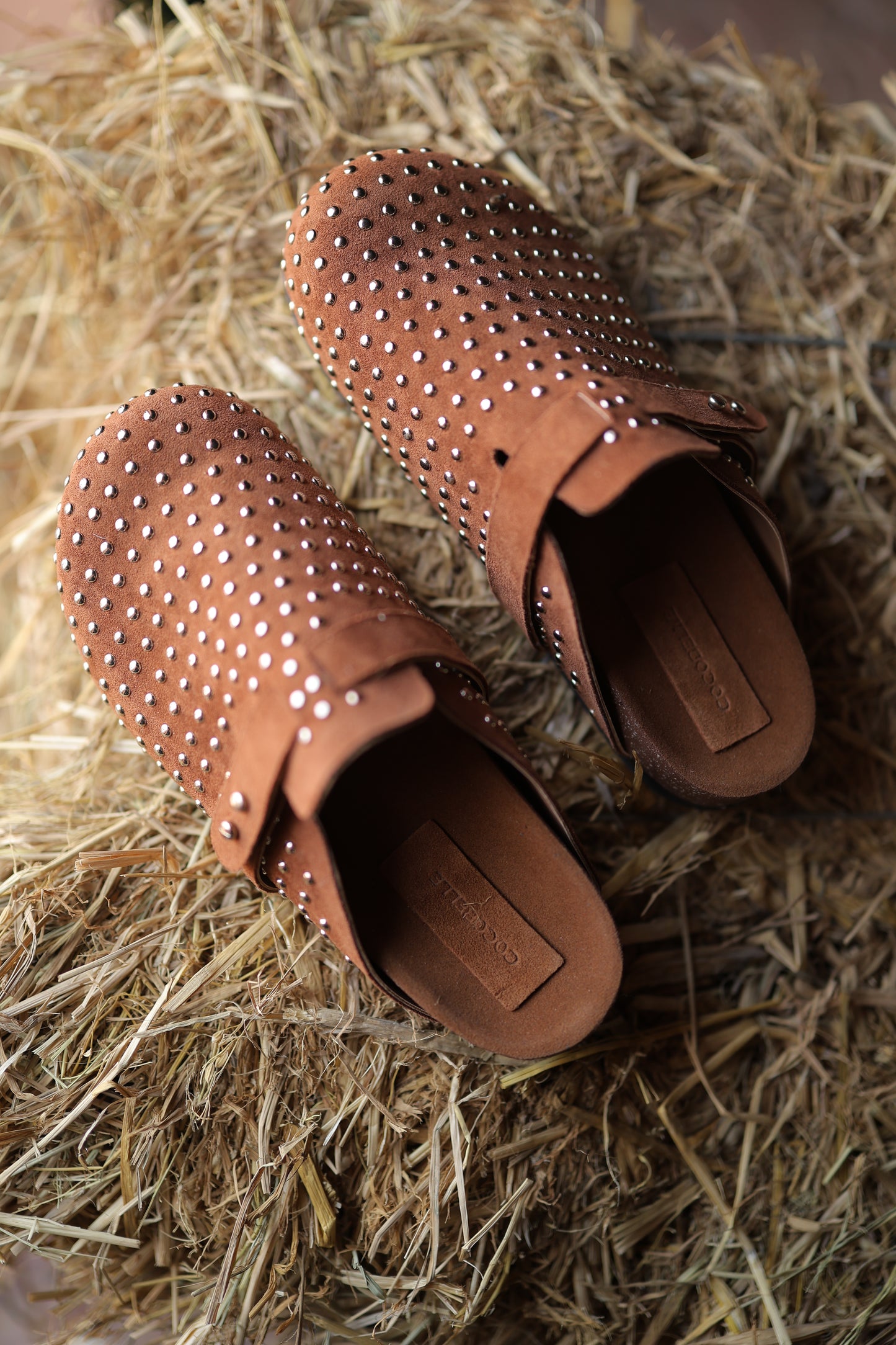 Milah Western in Studded Brown (Shipping by October 5)