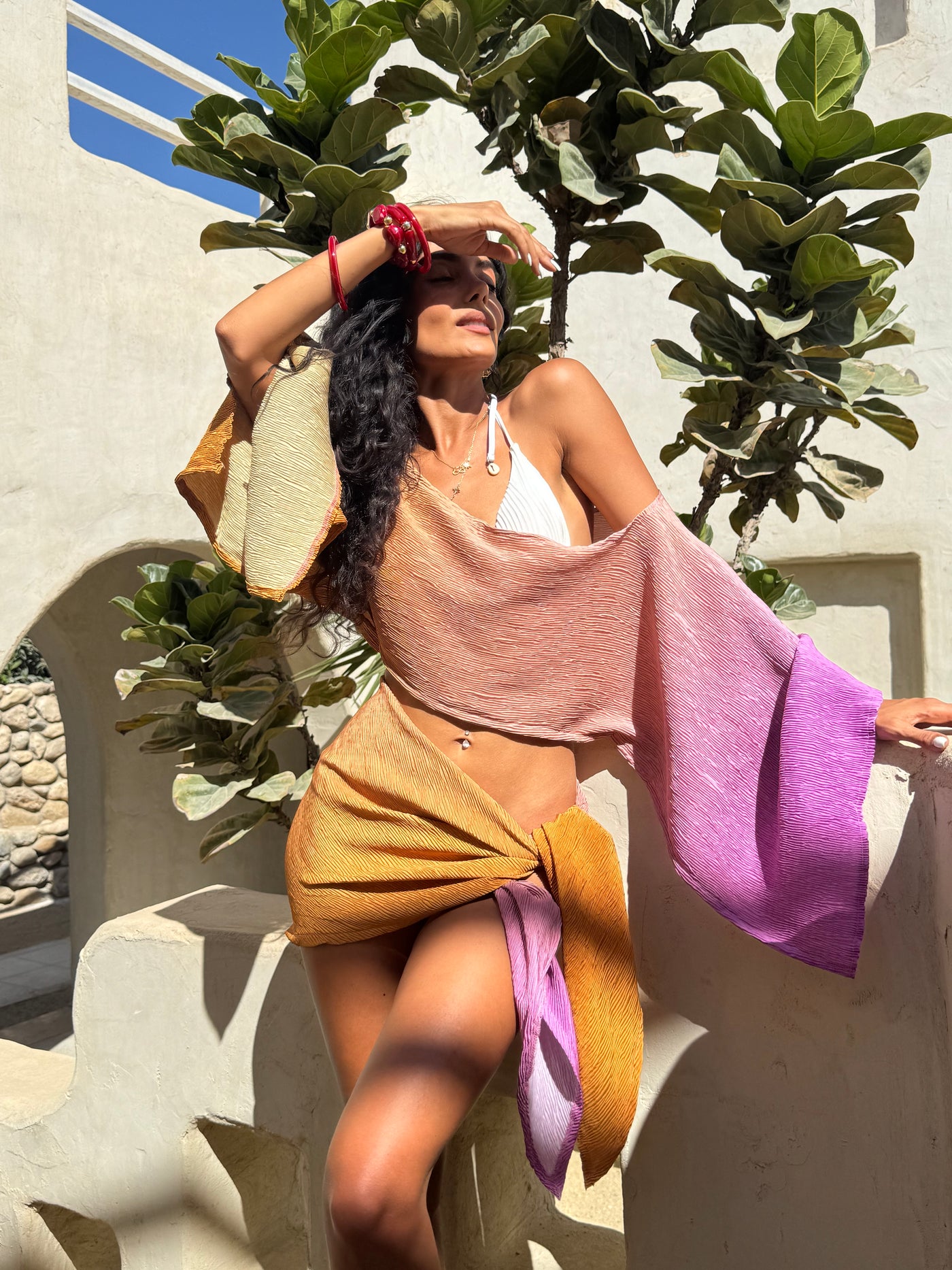 Elena Set in Sunset Ombrés