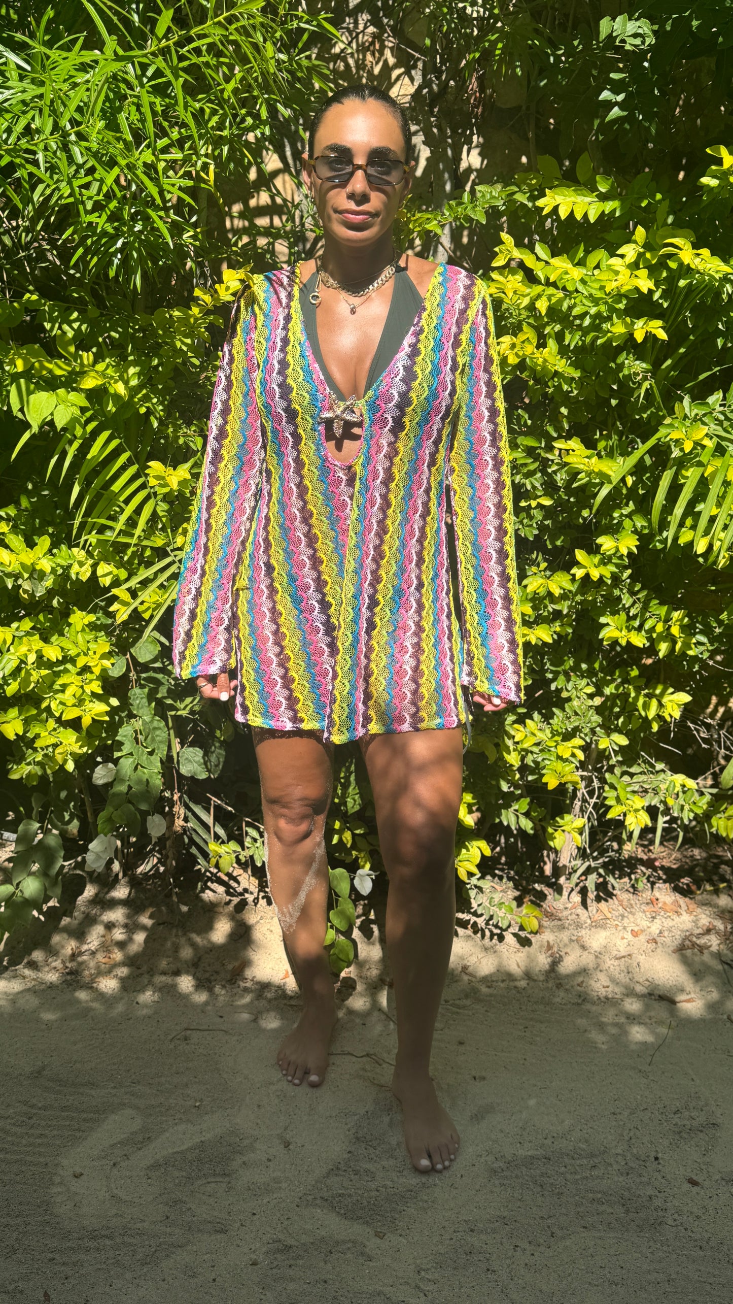 Salina’s Beachdress in Candy Weave