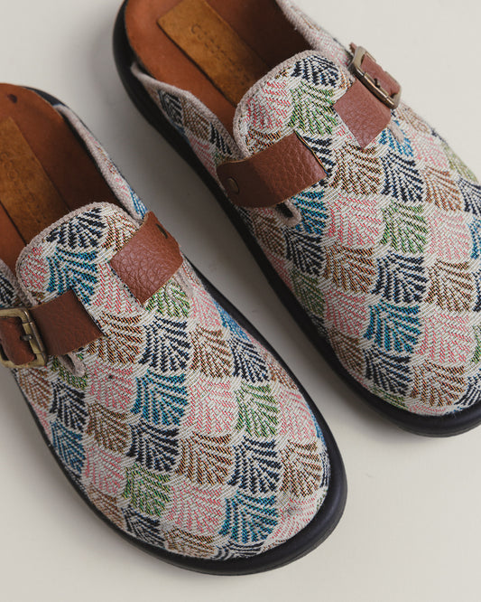 Milah Platform Clogs in  Pink Lotus (Final Sale)