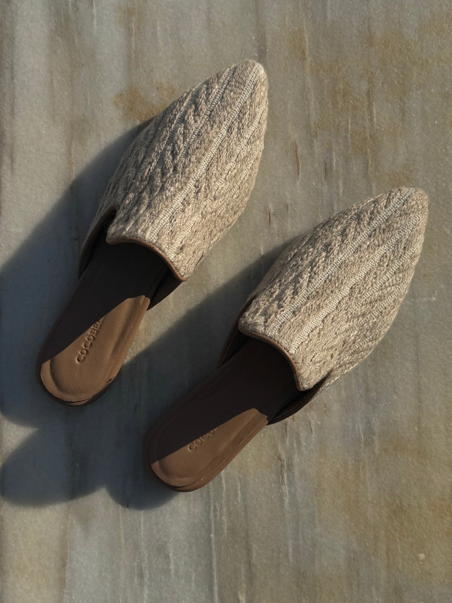 Donna Mules in Tulum Beige