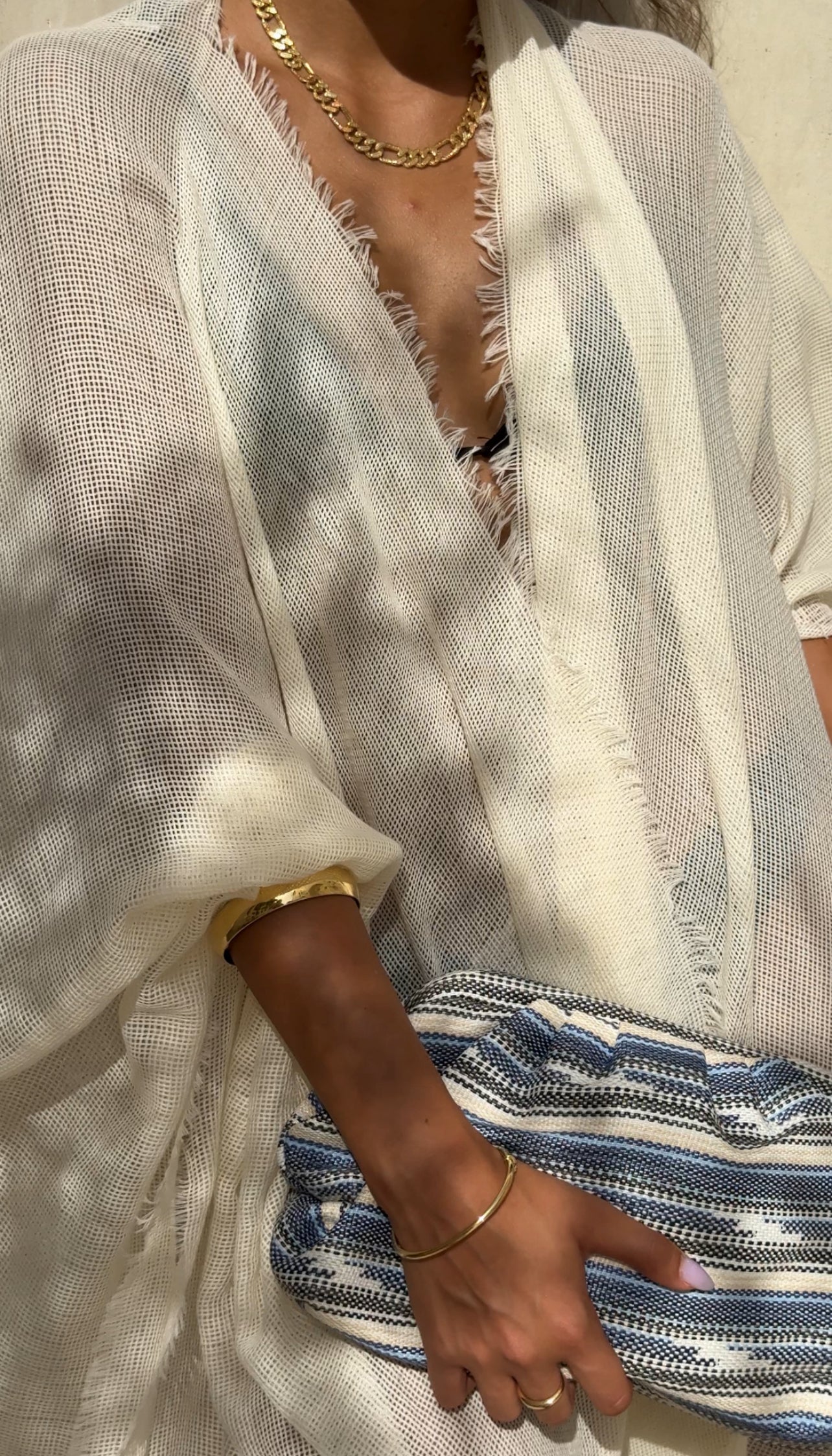 Tulum Cover up in Off-White