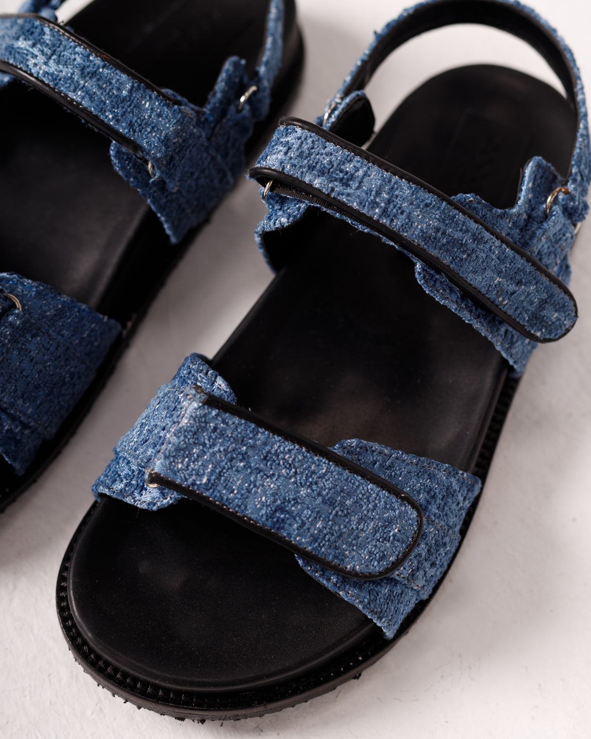 Ksandra Sandals in Blue