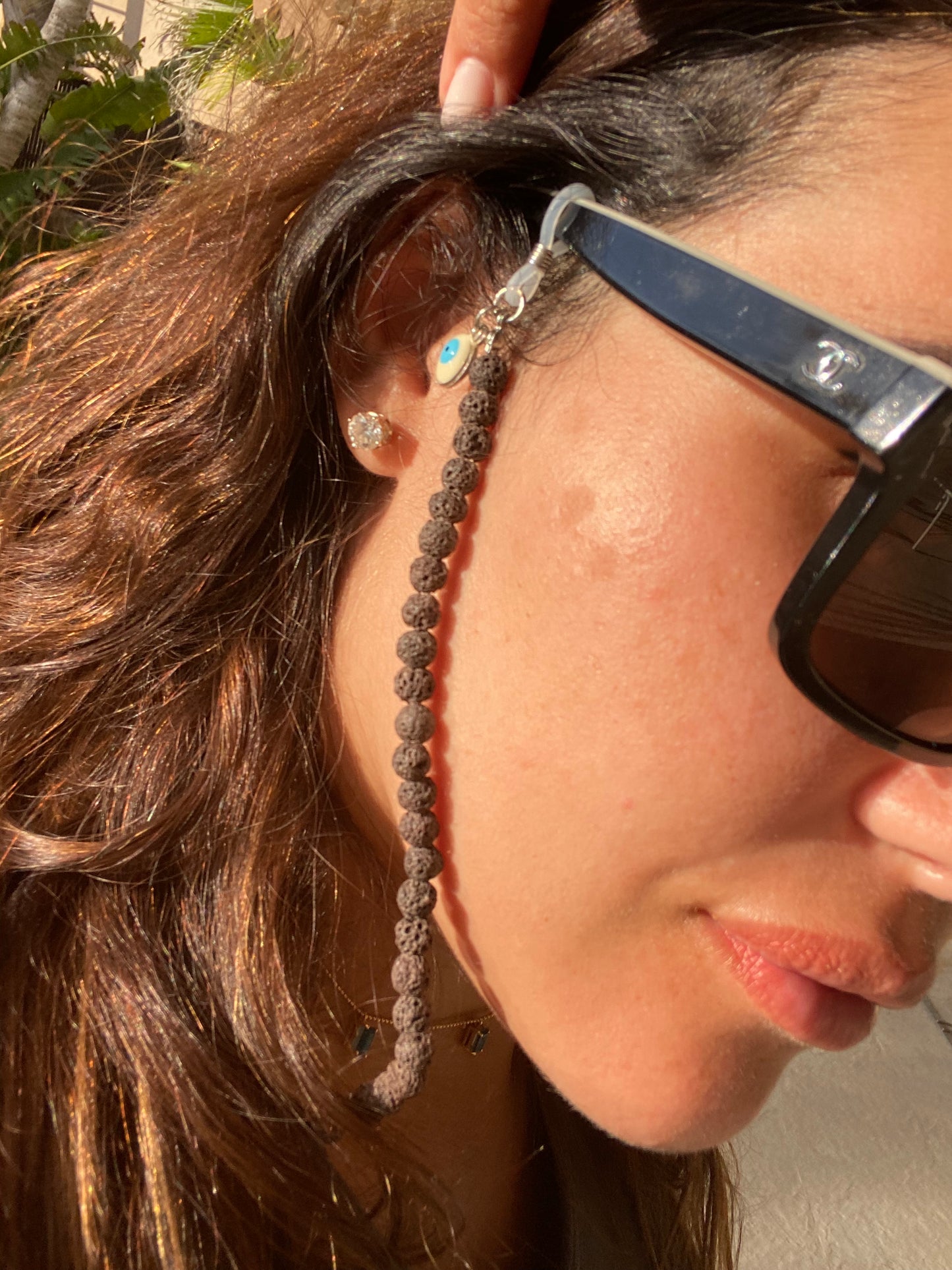 Lava & Greek-Eye Sunglass Chain