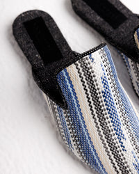 Donna Mules in Aztec Blue