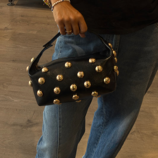 Bric in Black & Rose-Gold Eyelets