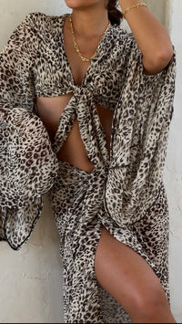 The Rio Set in Cheetah (2 Pieces)