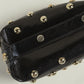 Bric in Black & Silver Eyelets