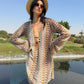 Salina’s beach-dress in Earth Tone