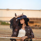 Star Fringe Jacket in Brown