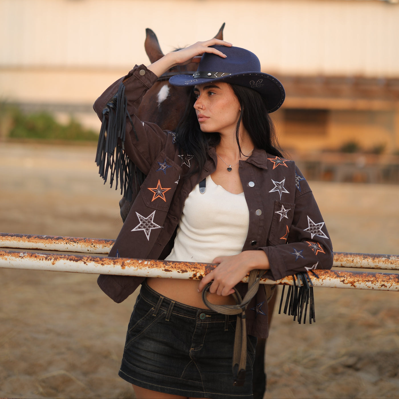 CowBoy Hat in Navy