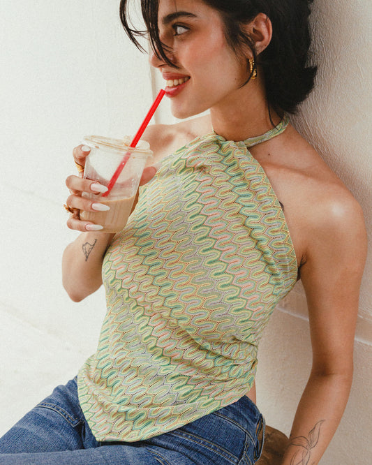 Ella top in Sorbet Dreams