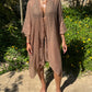 Tulum Cover-up in Brown (Pre-order: One week)
