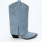 Western Boot in Denim (PREORDER: Shipping October 8)