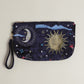 Celestial Cloud Pouch in Navy Velvet