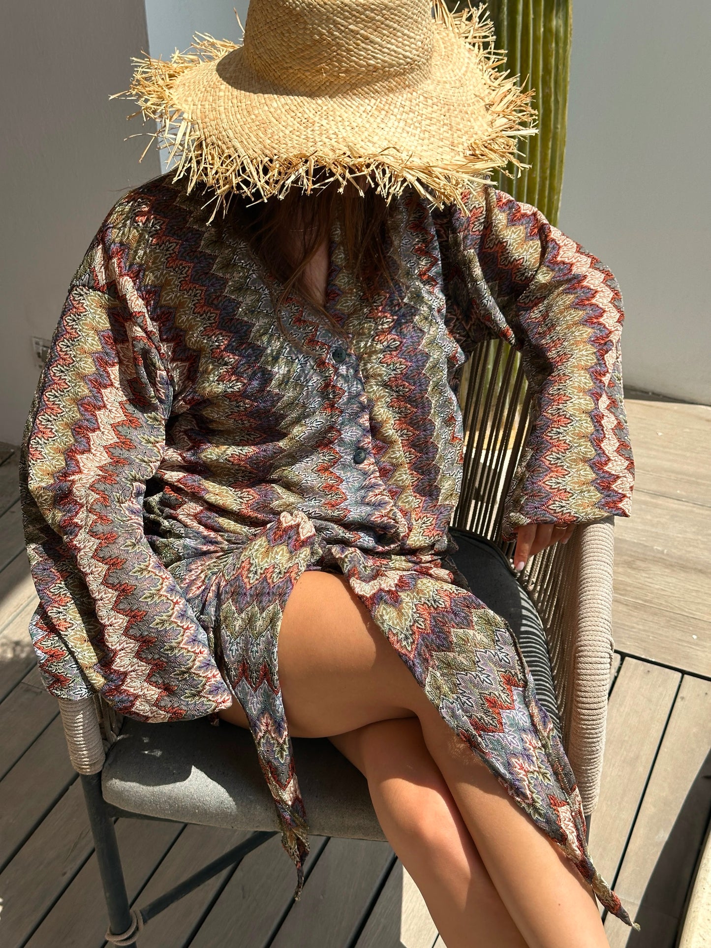 Soraya beach-dress in Deep Earth