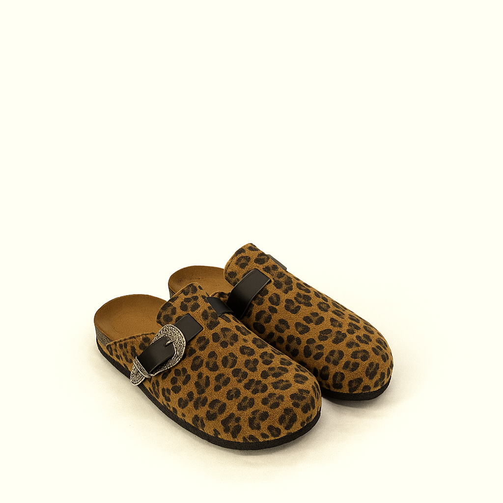 Milah Western in Dark Leopard Hair Print  (Shipping by October 5)