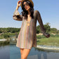 Salina’s beach-dress in Earth Tone