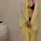 Tulum Cover-up in Lemon Sorbet