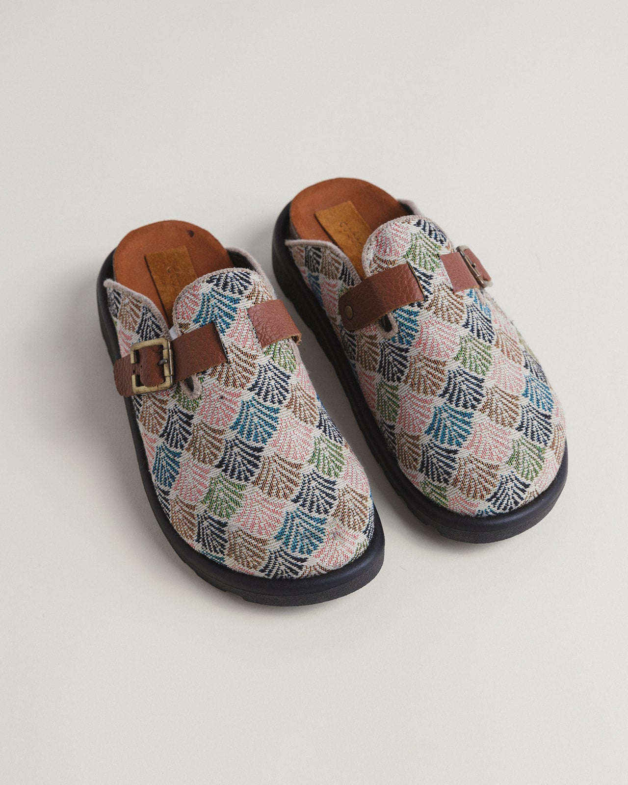 Milah Platform Clogs in Lotus