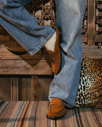 Le Loafer Penny Mule in 100% Genuine Suede